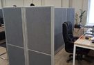 Nayada установила мобильные перегородки серии Nayada-Optima+ в офисе администрации супермаркетов Small.